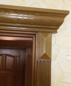 Двери-порталы обрамление входной двери